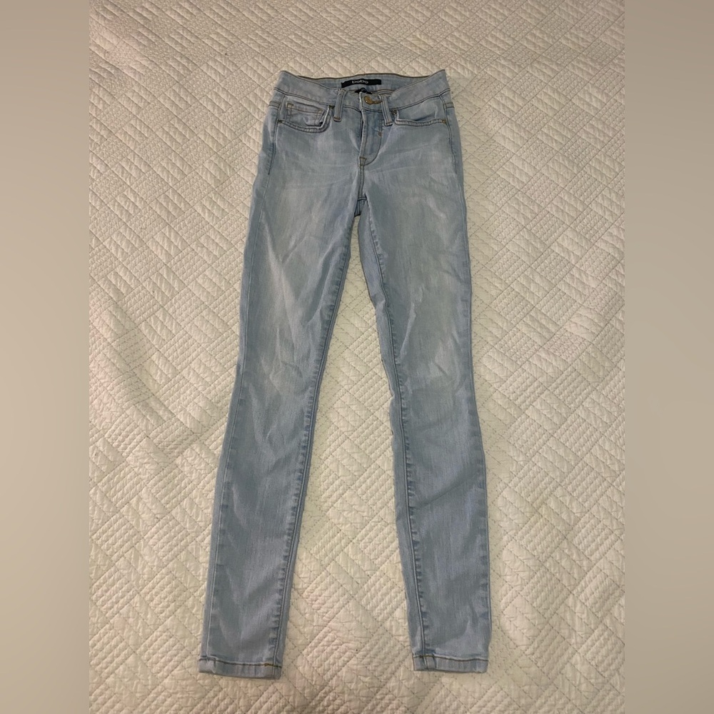 Bebe Light Blue Women's Jeans - Picture 2 of 6